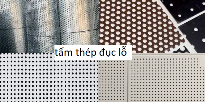 thép sàng đục lỗ dùng để sàng lọc và phân loại vật liệu, thực phẩm, dược liệu